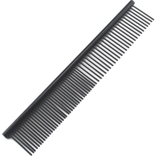 Multi colors stainless steel dog hair grooming comb