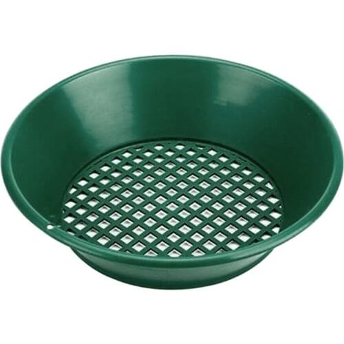 Hand operated plastic gold panning pan washing bucket manual gold panning basin screen Jinsha basin gold separation equipment