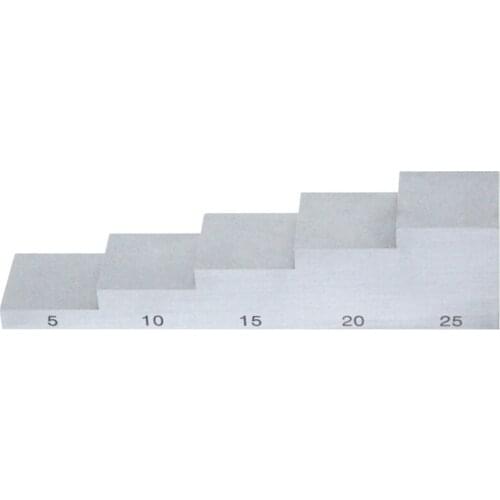 Ultrasonic Thickness Gauge Calibration Step Test Block 5 Step Test Block (1018 Steel)
