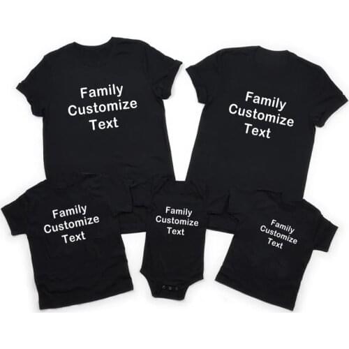 YOU TEXT HERE Family Matching Outfits