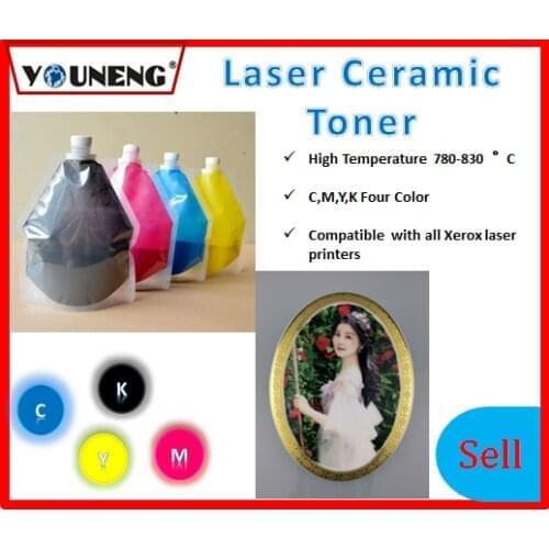 800 degree high temperature color ceramic toner powder Compatible For Ricoh and Xerox model vitrotype Print