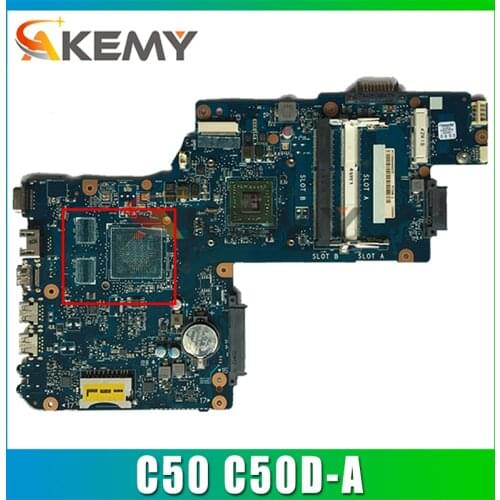 AKEMY Laptop Motherborad for Toshiba C50 C50D-A PT10AN DSC MB REV 2.1 15'' Mainboard H000062080