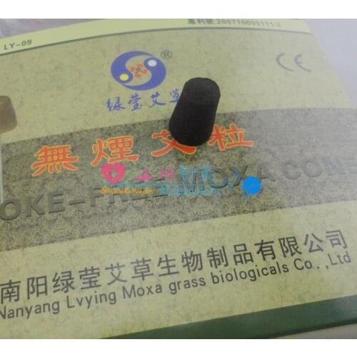 200 pcs smoke-free moxa cone 10*10mm smokeless warm needle acupuncture&moxibustion massage moxa stick