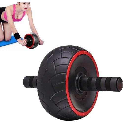 AB Roller No Noise Arm Strength Exercise Body Building Fitness Abdominal Wheel Trainer Roller