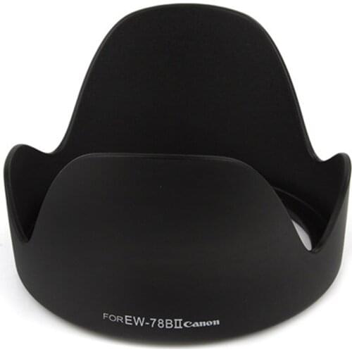 Pixco EW-78B Ⅱ/EW-73Ⅱ/EW-78D/EW-60C Bayonet Mount Lens Hood Suit For Canon EF 28-135 f/3.5-5.6 IS USM Lens