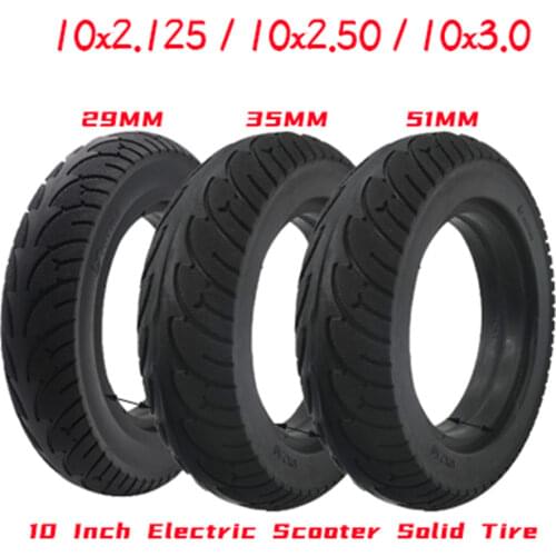 Coolride 10 Inch Electric Scooter Tire 10x3.0 Solid Tire Thickened Explosion Proof Outer Tube for KuGoo M4 Pro E-Bike
