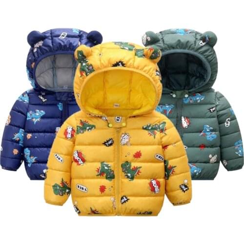 Melario Baby Girls Jacket Fashion Kids Boys Coats with Ear Hoodie Autumn Girl Clothes Infant Clothing Children Jackets