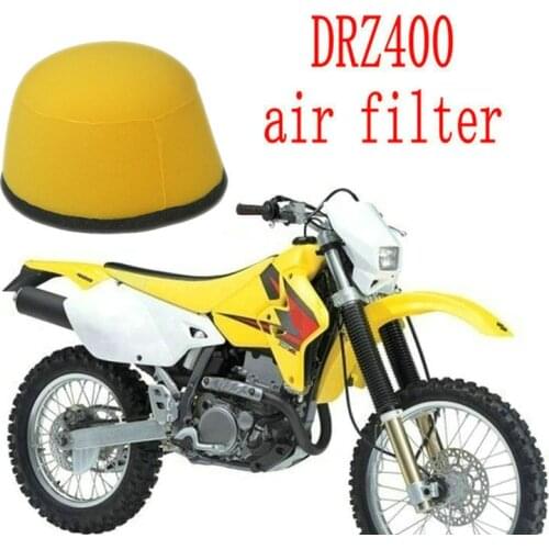 Free shipping motorcycle sponge Foam Air Filter Filtrator Aerofilter Cleaer For Suzuki DRZ400 DRZ400E DRZ400X DRZ400SM