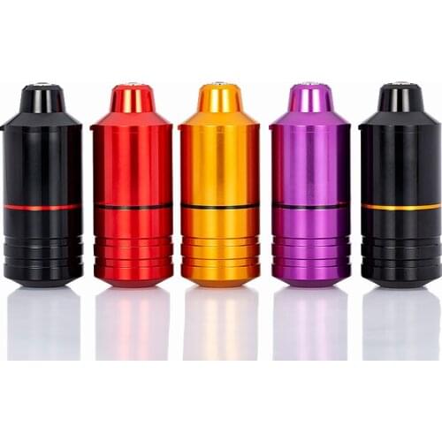 HJTAT Tattoo Pen Rotary Tattoo Machine Black Precision RCA Motor Tattoo Machine Body Art