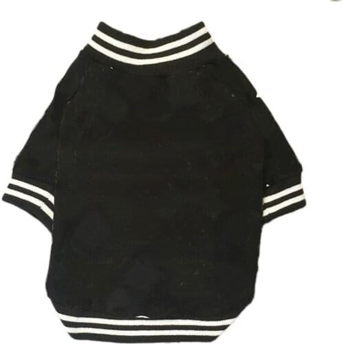 Fashion Dog Clothes Cotton French Bulldog Jacket for Chihuahua Coat Baseball Uniform Sweatshirt for Puppy Dropshipping PC0970