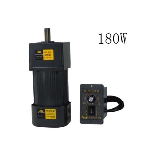 6IK180RGN-CF AC geared motor 180W 220V high torque forward and reverse speed adjustable + speed controller