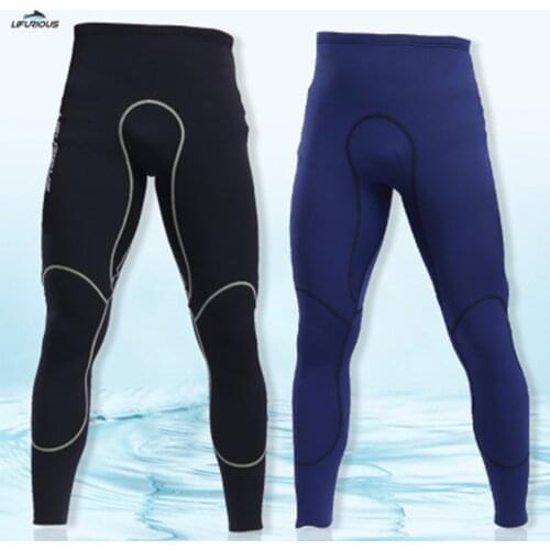 Neoprene Mens 3mm Black Wetsuit Pants Scuba Diving Snorkeling Surfing Swimming Warm Trousers Leggings TightsFull Bodys Size S-XL
