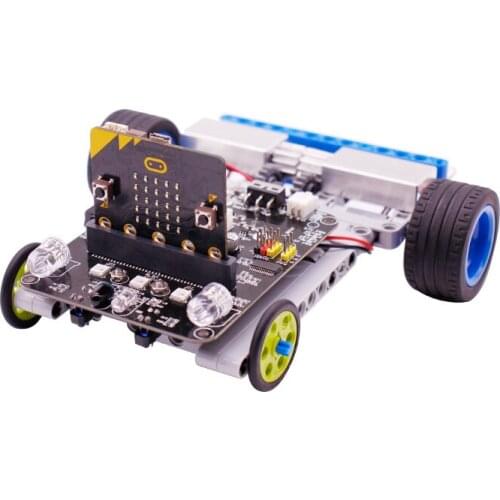 Yahboom DIY 9 Models Maker Education Building Block BBC Microbit Building:bit Robot Car Kit With BBC Micro:bit