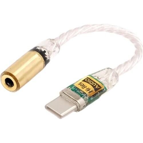 Suitable for Apple Android lightning lossless adapter cable type to 3.5mm balanced 4.4 2.5 headset