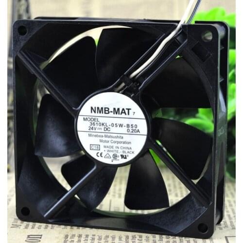 SSEA New Wholesale cooling fan for NMB 3610KL-05W-B50 9025 24V 0.20A 92*92*25mm cooling fan