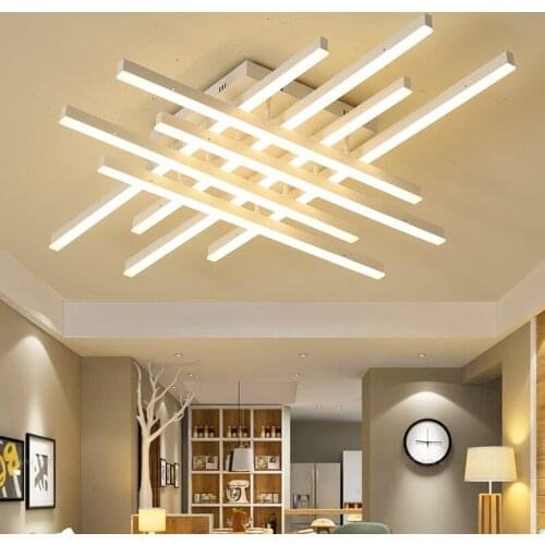 Led Ceiling Lamp Post Modern Creative Rectangular Bedroom Lamp Nordic Warm Living Room Lighting Simple Lamps