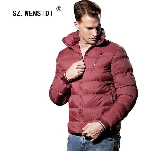 Мужские зимние пуховики SZ.WENSIDI China At AliExpress