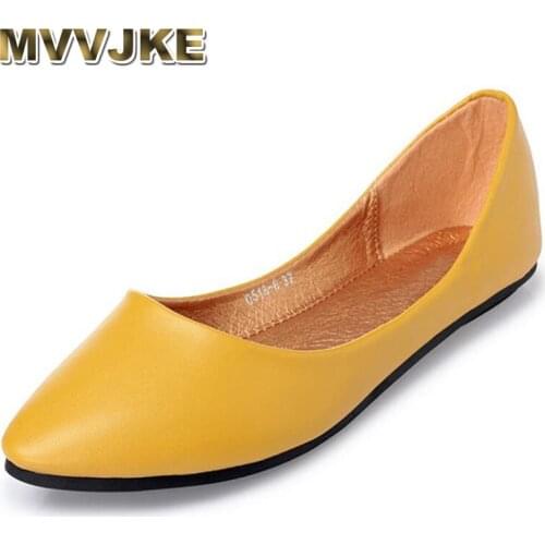 MVVJKEGenuine Leather Flat Shoes Woman Hand-sewn Leather Loafers Cowhide Spring Candy colorCasual Shoes Women Flats E300