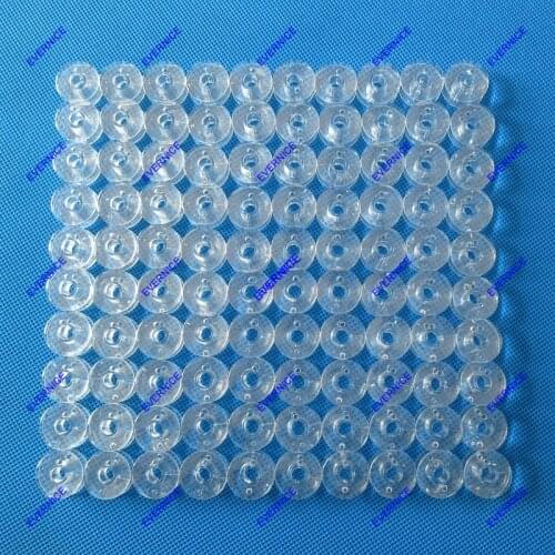 100 Bobbins for Singer Plastic Sewing drop-in 66 Class 99 185 241 300 400 BERNINA 719