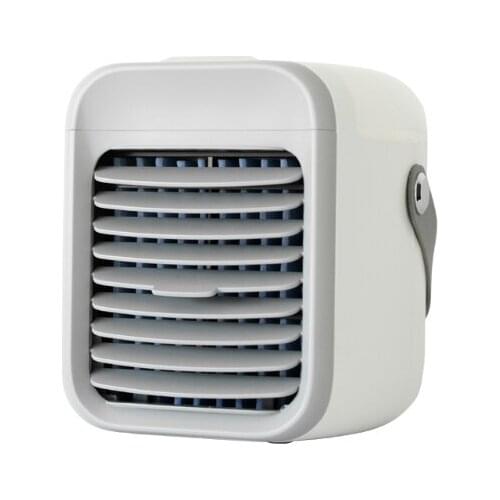 425B Personal USB Air Cooling Fan Mute Air Conditioner Fan Desktop Cooling Fan Air Conditioner Fan for Home Office Car