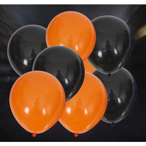 50pcs Halloween Balloons Latex Balloons Celebration Graduation Party Wedding Birthday Supplies Ballons