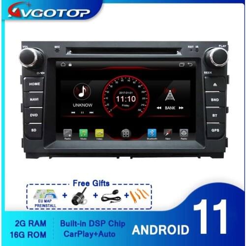 AVGOTOP Android 10 WINCE Bluetooth GPS Car Radio DVD Player for HYUNDAI MISTRA 2G 16G MP3 MP4 Vehicle Multimedia