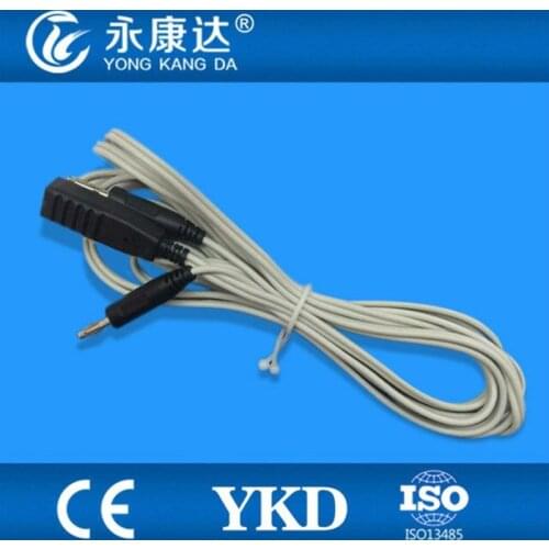 Bipolar electrocoagulation tweezers cable silicone wire IEC