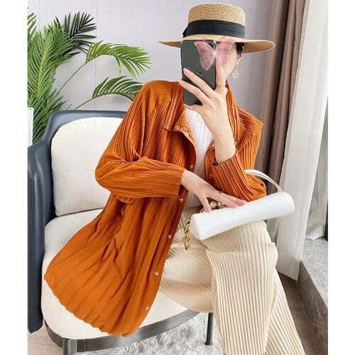Changpleat Women's Short Trench Coats
