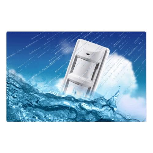 Pet Immune Detector Outdoor PIR Waterproof Dual Motion Sensor for Home GSM Security Alarm System