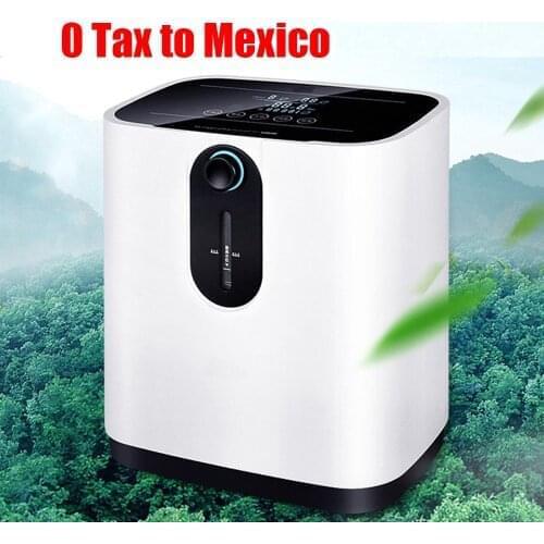 Ttlife EU US Stock Oxygen Concentrator 1-7L/min Adjustable Portable Oxygen Machine for Home and Travel Use