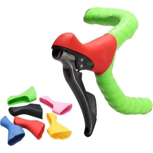 Bracket Covers for SHIMANO 105 Road Bike Shifters ST-4700 ST-5800 ST-6800 Protective Hoods Rubber Sleeve Case Not Original
