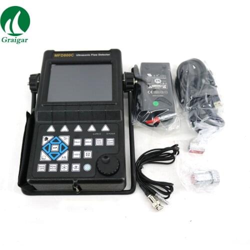 MFD800C Digital Ultrasonic Flaw Detector Display Delay: -20 to 3400 us Transducer Connections: BNC or LEMO