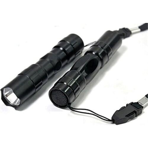 Mini Flashlights Portable Super Bright 3W LED Lamp Flashlight Focus Light Torch Waterproof With AA Battery