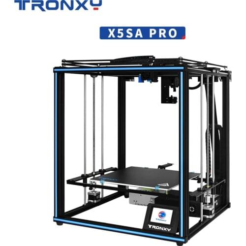 Tronxy New Arrival X5SA PRO Upgraded 3D Printer FDM Linear Guide Rail High Precision Titan Extruder DIY Kit Stable Motherboard