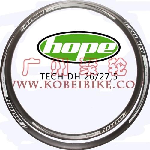 Hope Tech DH 27.5"26er 32 Holes Mtb Bicycle Rims Mountain Bike Circle Tubeless Ready For AM DH