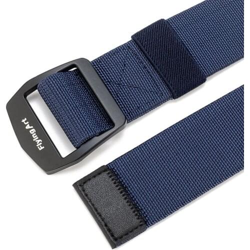 Casual Mens Belts Alloy Buckle Wearable Nylon Tactical Belt for Jeans Pants Male Comfortable Canvas Work Belts Adjustable New