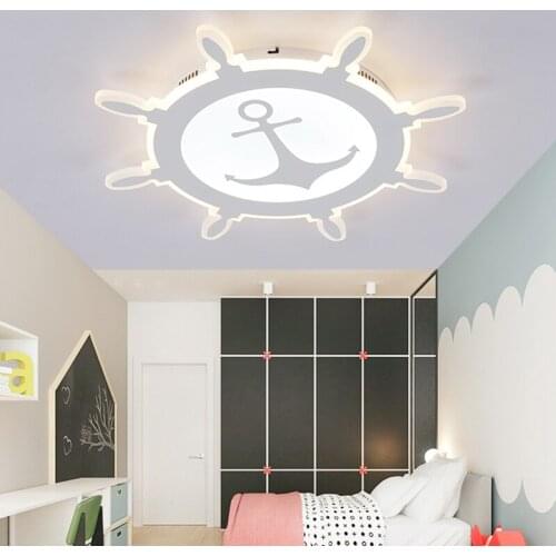 Nordic Modern children room Creative Geometric LED Glass Iron Ceiling Light Home Lighting Living Room Dining Study AC 110/240V