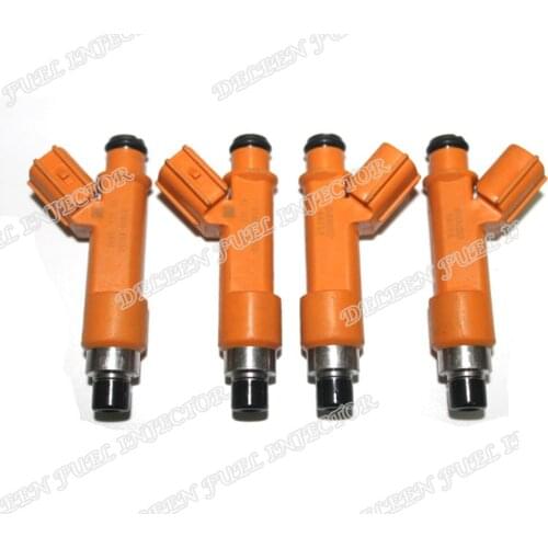 4pcs Fuel Injector 23209-0H050 23250-40020 23250-0M010 For Toyota Camry RAV4 Solara Highlander 2.4L