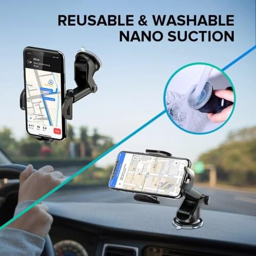 Rotate 360 Degrees Car Phone Holder Gravity Sucker Car Phone Holder For iPhone 11 X XS Max For Xiaomi Support Smartphone Voiture