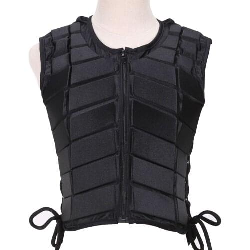 Unisex Adult Body Protective Safety Outdoor Accessory Damping Equestrian Children Armor Eventer EVA Padded Vest Horse Riding