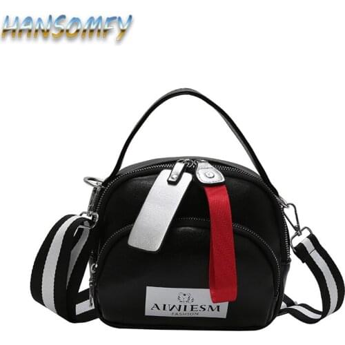 Fashion Crossbody Bags For Women 2019 High Capacity Lady Luxury Leather Shoulder Bag Handbag Leather Women Messenger Bags YY-25