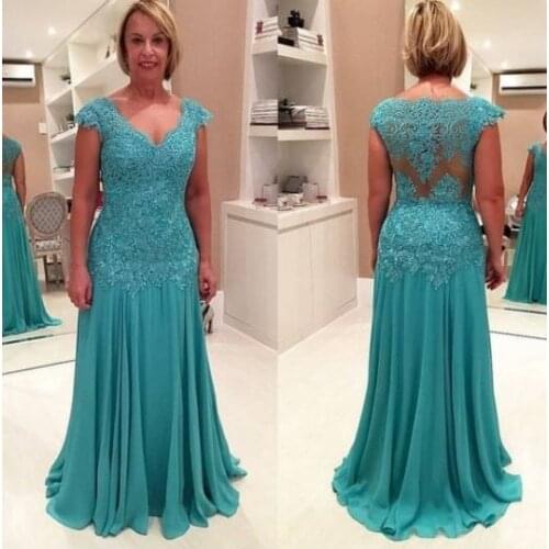 Plus Size Womens Retro Floral Lace Vintage Long Sleeve Slim Ruched Wedding Maxi Mother of the Bride Dress Evening Party Gown