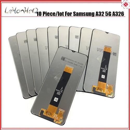10 Piece/lot Wholesale For Samsung Galaxy A32 5G LCD A326 Display For Samsung A32 A326B LCD Screen Touch Digitizer Assembly