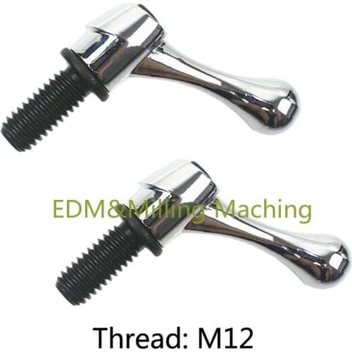 2X CNC Part Head Milling Machine Table Lock Mill Bolt Handle M12 Thread For Bridgeport Mill Service