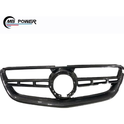 Automobiles Body Parts For V Class W447 Top Style Dry Carbon Front Bumper Wholesale Auto Car Mesh Oartse Grille Hood Grill