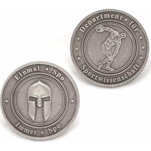 Bronze old Silver Coin Most popular 3D engraving metal antique silver coin