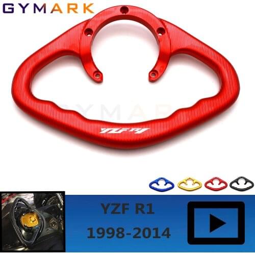 For Yamaha YZF R1 1998-2014 Motorcycle CNC Accessories Fuel Tank Handle Handle Grab Handrail