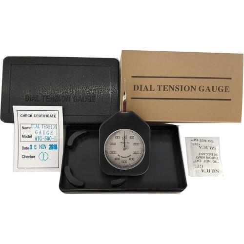 Analog Dial Tension Meter Gauge with Single Pointer 500G Tensionmeter