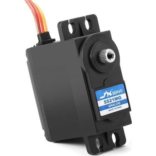 JX Servo PS-5521MG 55.6g High Precision High Torque Metal Gear Analog Standard Servo 20KG for RC Car Airplane Helicopter Robot