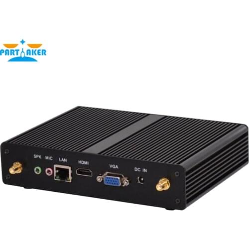 B6 Mini PC Windows 10 HD Mini Computer Celeron 2955U Pentium Processor 3755U/3215U Barebone Computer DDR3 HTPC minipc HDMI VGA